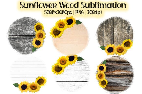 Download Sunflower Sublimation Wood Shape 6 PNG - Premium Resources