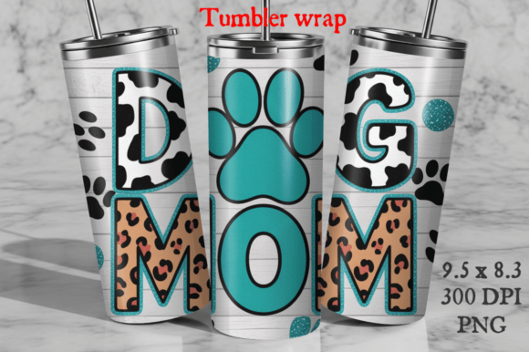 Download Dog Mom Tumbler Wrap PNG - Premium Bundle