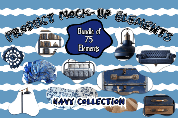 Download The Navy Collection - Mockups - Premium Bundle